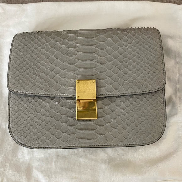Celine medium python classic bag - Picture 9 of 9